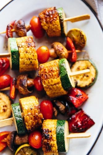 Grilled Vegetable Kabobs